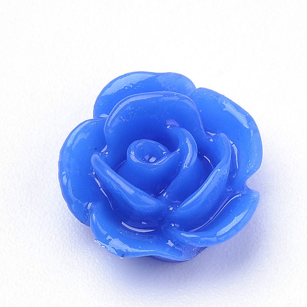PandaHall Resin Cabochons, Rose Flower, Blue, 10x5mm, Bottom: 7~8mm Resin Flower Blue
PandaHall Resin Cabochons, Rose Flower, Blue, 10x5mm, Bottom: 7~8mm Resin Flower Blue