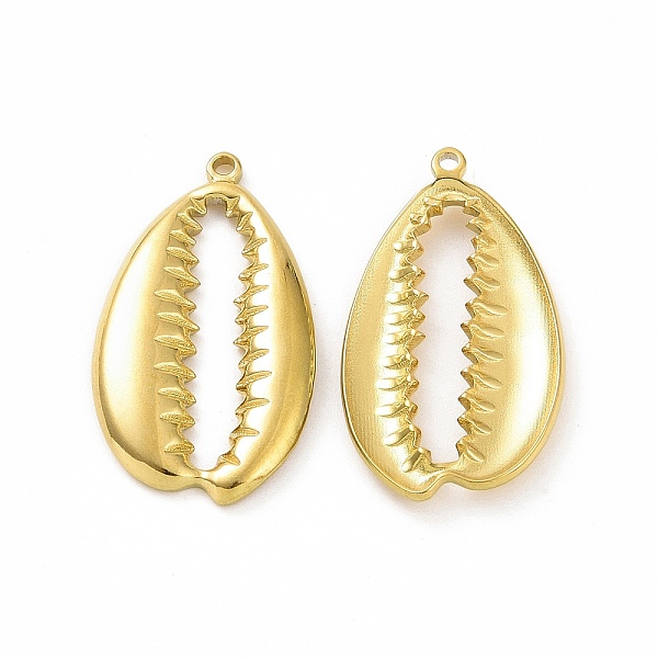 PandaHall Ion Plating(IP) 304 Stainless Steel Pendants, Shell Charm, Real 18K Gold Plated, 27x15x2.5mm, Hole: 1.2mm 304 Stainless Steel...
PandaHall Ion Plating(IP) 304 Stainless Steel Pendants, Shell Charm, Real 18K Gold Plated, 27x15x2.5mm, Hole: 1.2mm 304 Stainless Steel...