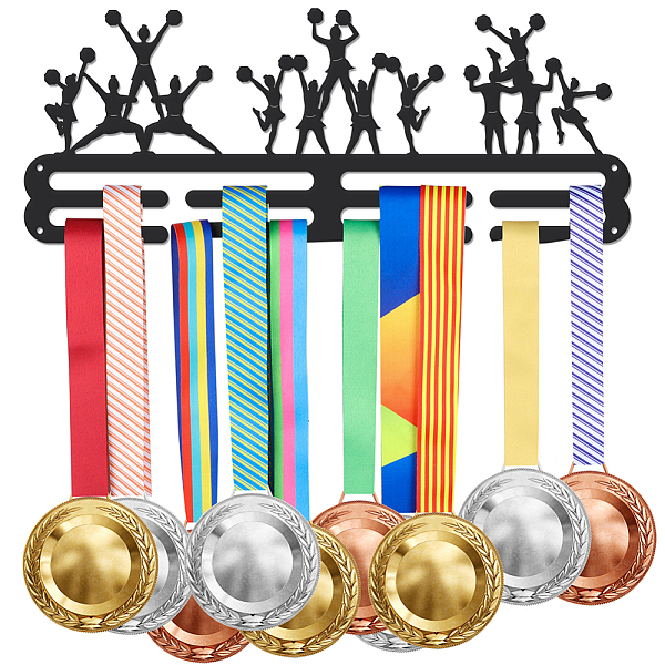 PandaHall Sports Theme Iron Medal Hanger Holder Display Wall Rack, with Screws, Cheerleader Pattern, 150x400mm Iron Sports
PandaHall Sports Theme Iron Medal Hanger Holder Display Wall Rack, with Screws, Cheerleader Pattern, 150x400mm Iron Sports