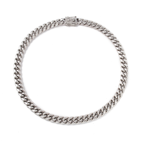 PandaHall 304 Stainless Steel Curb Chains Necklace with Rhinestone Skull for Men Women, Stainless Steel Color, 23.70 inch(60.2cm) Rhinestone..., Clear
PandaHall 304 Stainless Steel Curb Chains Necklace with Rhinestone Skull for Men Women, Stainless Steel Color, 23.70 inch(60.2cm) Rhinestone..., Clear