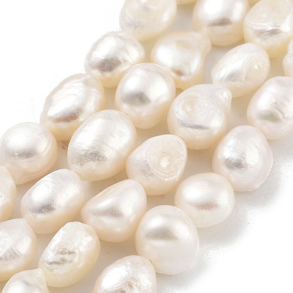 PandaHall Natural Cultured Freshwater Pearl Beads Strands, Two Sides Polished, Grade 2A+, Old Lace, 8~9mm, Hole: 0.5mm, about 19pcs/strand...
PandaHall Natural Cultured Freshwater Pearl Beads Strands, Two Sides Polished, Grade 2A+, Old Lace, 8~9mm, Hole: 0.5mm, about 19pcs/strand...