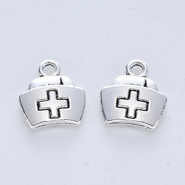 PandaHall Tibetan Style Alloy Pendants, Cadmium Free & Lead Free, Nurse Cap, Antique Silver, 13x12x3mm, Hole: 1.8mm, about 410pcs/500g Alloy...
PandaHall Tibetan Style Alloy Pendants, Cadmium Free & Lead Free, Nurse Cap, Antique Silver, 13x12x3mm, Hole: 1.8mm, about 410pcs/500g Alloy...