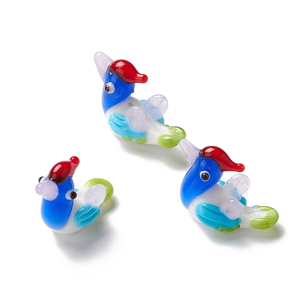 PandaHall Handmade Lampwork Beads, Mandarin Duck, Blue, 28~29x11.5x17.5~19mm, Hole: 0.9~1.4mm Lampwork Duck Blue
PandaHall Handmade Lampwork Beads, Mandarin Duck, Blue, 28~29x11.5x17.5~19mm, Hole: 0.9~1.4mm Lampwork Duck Blue