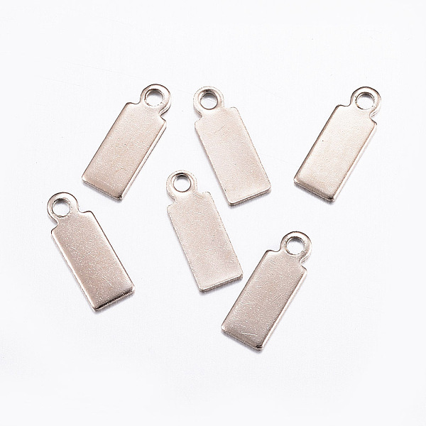 PandaHall Ion Plating(IP) 304 Stainless Steel Pendant End Piece, Stamping Blank Tag Charms, Rectangle, Rose Gold, 11x4x0.7mm, Hole: 1.5mm...
PandaHall Ion Plating(IP) 304 Stainless Steel Pendant End Piece, Stamping Blank Tag Charms, Rectangle, Rose Gold, 11x4x0.7mm, Hole: 1.5mm...