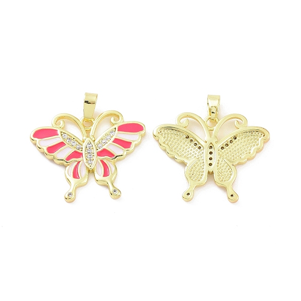 PandaHall Brass Micro Pave Clear Cubic Zirconia Pendants, with Enamel, Butterfly Charm, Real 18K Gold Plated, 18.5x23.5x4mm, Hole: 2.5x4.5mm...
PandaHall Brass Micro Pave Clear Cubic Zirconia Pendants, with Enamel, Butterfly Charm, Real 18K Gold Plated, 18.5x23.5x4mm, Hole: 2.5x4.5mm...