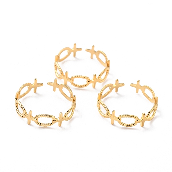 PandaHall Ion Plating(IP) 304 Stainless Steel Finger Rings, Cuff Rings, Long-Lasting Plated, Female Gender Symbol Shape, Golden, US Size 8...
PandaHall Ion Plating(IP) 304 Stainless Steel Finger Rings, Cuff Rings, Long-Lasting Plated, Female Gender Symbol Shape, Golden, US Size 8...