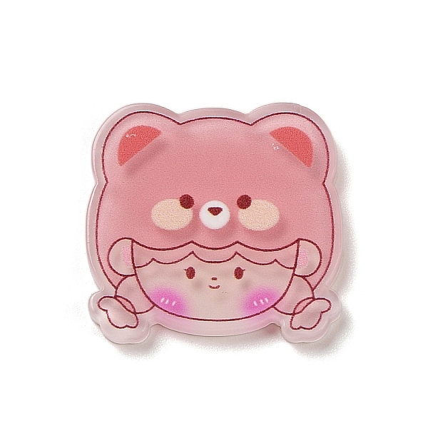 PandaHall Cabochons Plastic Cabochons, Girl, Bear, 22.5x23x2mm Acrylic Bear Brown
PandaHall Cabochons Plastic Cabochons, Girl, Bear, 22.5x23x2mm Acrylic Bear Brown