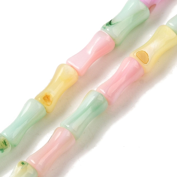PandaHall Rainbow Color Dyed Natural Freshwater Shell Beads Strands, Mixed Color, Bamboo, 8x3mm, Hole: 0.5mm, about 48pcs/strand, 15.16 inch..., Multicolor
PandaHall Rainbow Color Dyed Natural Freshwater Shell Beads Strands, Mixed Color, Bamboo, 8x3mm, Hole: 0.5mm, about 48pcs/strand, 15.16 inch..., Multicolor