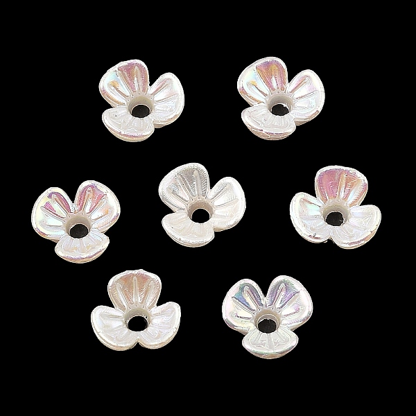 PandaHall Acrylic Bead Caps, UV Plating, 3-Petal Flower, WhiteSmoke, 6.5x6.5x3mm, Hole: 1.2mm Acrylic White
PandaHall Acrylic Bead Caps, UV Plating, 3-Petal Flower, WhiteSmoke, 6.5x6.5x3mm, Hole: 1.2mm Acrylic White