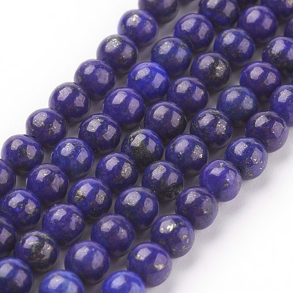 PandaHall Natural Lapis Lazuli Beads Strands, Dyed, Round, Blue, 4mm, Hole: 0.5~0.8mm, about 44pcs/strand, 7.6 inch Lapis Lazuli Round Blue
PandaHall Natural Lapis Lazuli Beads Strands, Dyed, Round, Blue, 4mm, Hole: 0.5~0.8mm, about 44pcs/strand, 7.6 inch Lapis Lazuli Round Blue