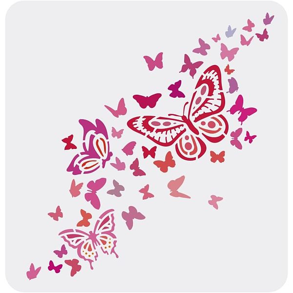 PandaHall FINGERINSPIRE Butterfly Drawing Painting Stencils Templates (11.8x11.8inch) Plastic Butterfly Stencils Decoration Square Butterfly..., White
PandaHall FINGERINSPIRE Butterfly Drawing Painting Stencils Templates (11.8x11.8inch) Plastic Butterfly Stencils Decoration Square Butterfly..., White