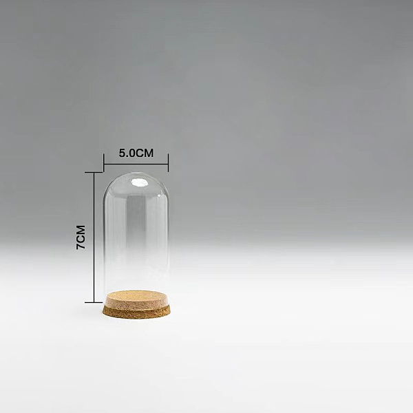 PandaHall High Borosilicate Glass Dome Cover, Decorative Display Case, Cloche Bell Jar Terrarium with Wood Cork Base, Clear, 50x70mm Glass...
PandaHall High Borosilicate Glass Dome Cover, Decorative Display Case, Cloche Bell Jar Terrarium with Wood Cork Base, Clear, 50x70mm Glass...