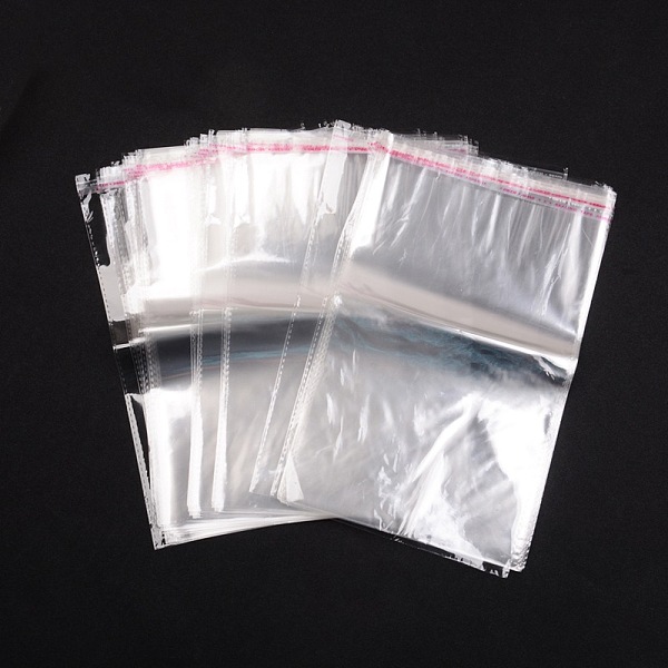 PandaHall Cellophane Bags, Clear, Unilateral Thickness: 0.0125mm, Inner Measure: 23.8x16cm OPP Cellophane Clear
PandaHall Cellophane Bags, Clear, Unilateral Thickness: 0.0125mm, Inner Measure: 23.8x16cm OPP Cellophane Clear