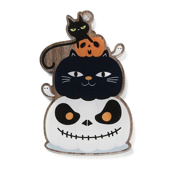 PandaHall Halloween Theme Double Sided Printed Acrylic Big Pendants, Cat Shape, 55x33x3mm, Hole: 2mm Acrylic Cat Shape Black
PandaHall Halloween Theme Double Sided Printed Acrylic Big Pendants, Cat Shape, 55x33x3mm, Hole: 2mm Acrylic Cat Shape Black