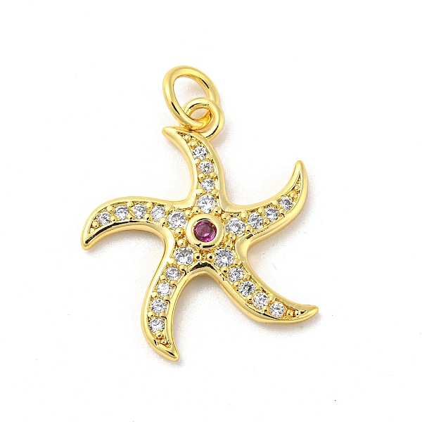 PandaHall Brass Micro Pave Cubic Zirconia Pendants, Animal, Starfish, 19x17x2.1mm Brass+Cubic Zirconia Starfish Pink
PandaHall Brass Micro Pave Cubic Zirconia Pendants, Animal, Starfish, 19x17x2.1mm Brass+Cubic Zirconia Starfish Pink