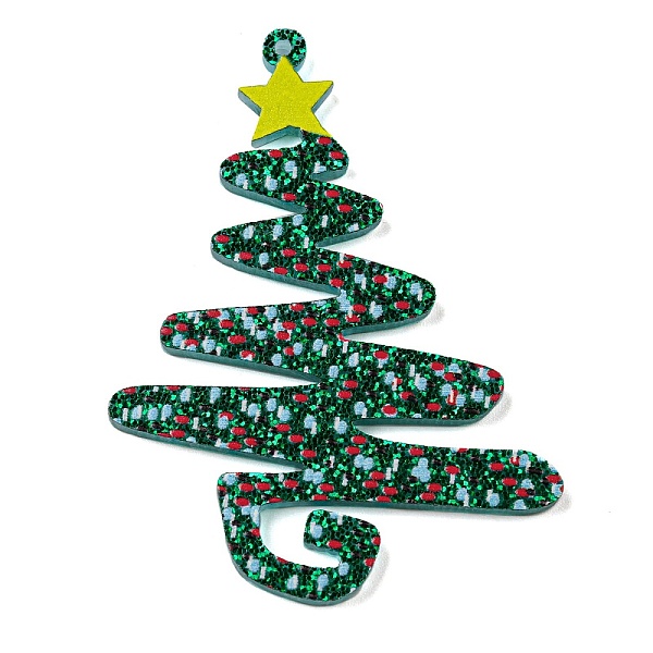 PandaHall Christmas Theme Acrylic Big Pendants, Star, 56x42.5x2mm, Hole: 1.6mm Acrylic Star
PandaHall Christmas Theme Acrylic Big Pendants, Star, 56x42.5x2mm, Hole: 1.6mm Acrylic Star