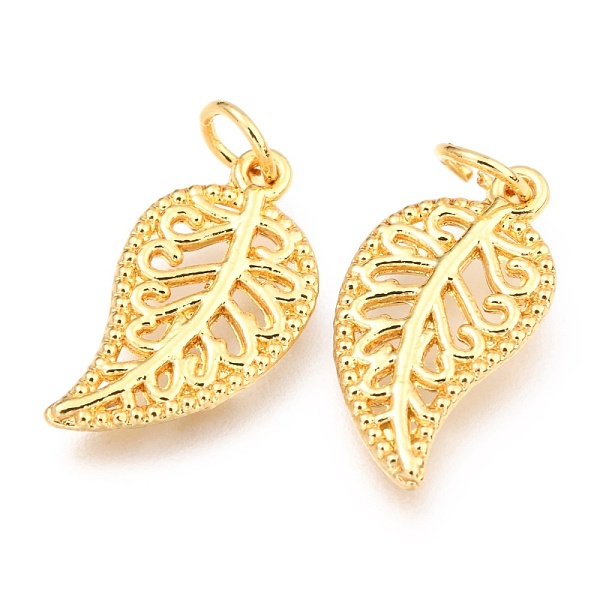 PandaHall Alloy Pendants, Long-Lasting Plated, with Jump Ring, Leaf, Real 18K Gold Plated, 19x10.5x1.6mm, Hole: 3.5mm Alloy Leaf
PandaHall Alloy Pendants, Long-Lasting Plated, with Jump Ring, Leaf, Real 18K Gold Plated, 19x10.5x1.6mm, Hole: 3.5mm Alloy Leaf