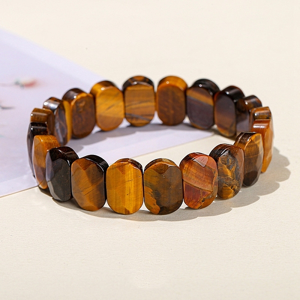PandaHall Natural Tiger Eye Oval Bead Stretch Bracelets for Men Women, Inner Diameter: 2-3/8 inch(6cm) Tiger Eye Oval
PandaHall Natural Tiger Eye Oval Bead Stretch Bracelets for Men Women, Inner Diameter: 2-3/8 inch(6cm) Tiger Eye Oval