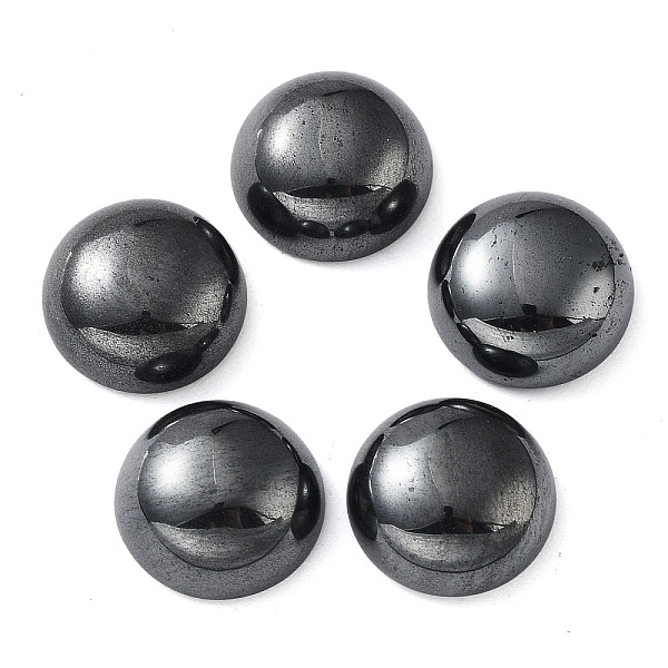 PandaHall Non-magnetic Synthetic Hematite Stone Cabochons, Half Round/Dome, 12x5.5mm Non-magnetic Hematite Half Round
PandaHall Non-magnetic Synthetic Hematite Stone Cabochons, Half Round/Dome, 12x5.5mm Non-magnetic Hematite Half Round
