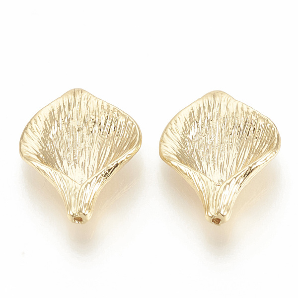 PandaHall Brass Bead Caps, Apetalous, Golden, 17x13x3.5mm, Hole: 0.7mm Brass
PandaHall Brass Bead Caps, Apetalous, Golden, 17x13x3.5mm, Hole: 0.7mm Brass