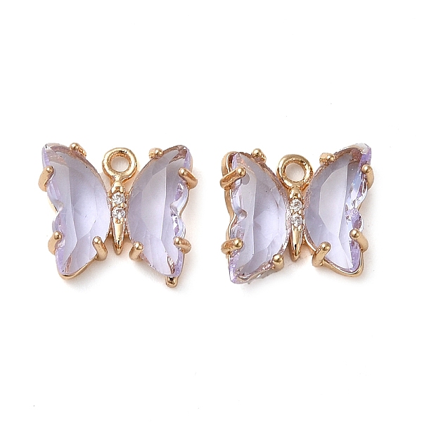 PandaHall Brass with Glass Pendants, Butterfly, Thistle, 10x12x4mm, Hole: 1.2mm Brass Butterfly Purple
PandaHall Brass with Glass Pendants, Butterfly, Thistle, 10x12x4mm, Hole: 1.2mm Brass Butterfly Purple