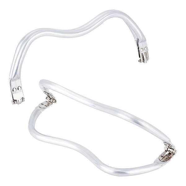 PandaHall CHGCRAFT 2Pcs 8.8in Internal Tubular Frame Internal Hinge Purse Frame Curved Bag Handle Tubular Frame for Sewing Bag Clutch Crafts...
PandaHall CHGCRAFT 2Pcs 8.8in Internal Tubular Frame Internal Hinge Purse Frame Curved Bag Handle Tubular Frame for Sewing Bag Clutch Crafts...