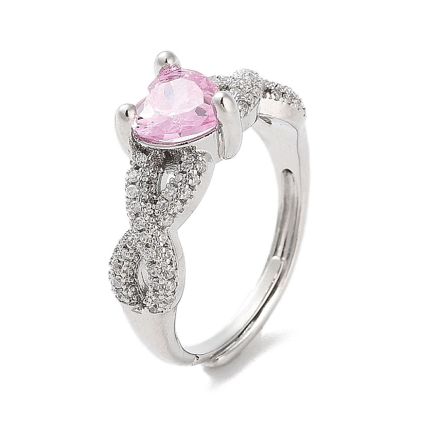 PandaHall Rack Plating Brass Micro Pave Cubic Zirconia Adjustable Rings, Long-Lasting Plated for Women, Lead Free & Cadmium Free, Pink, US...
PandaHall Rack Plating Brass Micro Pave Cubic Zirconia Adjustable Rings, Long-Lasting Plated for Women, Lead Free & Cadmium Free, Pink, US...