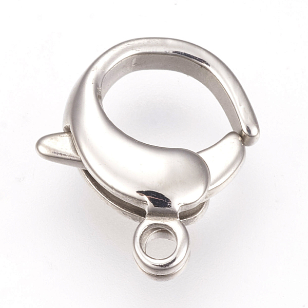 PandaHall 304 Stainless Steel Lobster Claw Clasps, Stainless Steel Color, 12x10.5x3mm, Hole: 1.5mm 304 Stainless Steel Others
PandaHall 304 Stainless Steel Lobster Claw Clasps, Stainless Steel Color, 12x10.5x3mm, Hole: 1.5mm 304 Stainless Steel Others