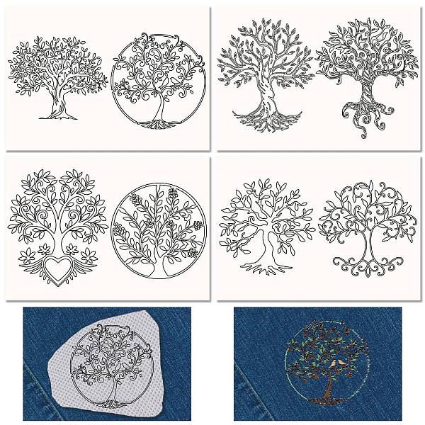 PandaHall CRASPIRE 4 Sheets Tree of Life Water Soluble Embroidery Patterns Stabilizers Leaves Hand Sewing Stick and Stitch Transfers Fabric...
PandaHall CRASPIRE 4 Sheets Tree of Life Water Soluble Embroidery Patterns Stabilizers Leaves Hand Sewing Stick and Stitch Transfers Fabric...