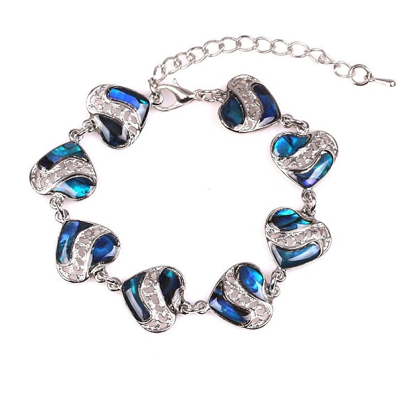 PandaHall Heart Natural Abalone Shell/Paua Shell Link Bracelets for Women Shell Heart
PandaHall Heart Natural Abalone Shell/Paua Shell Link Bracelets for Women Shell Heart