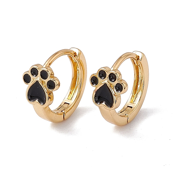 PandaHall Enamel Bear Paw Print Hoop Earrings, Golden Brass Jewelry for Women, Black, 12x12.5x2mm, Pin: 0.8mm Brass Bear Black
PandaHall Enamel Bear Paw Print Hoop Earrings, Golden Brass Jewelry for Women, Black, 12x12.5x2mm, Pin: 0.8mm Brass Bear Black