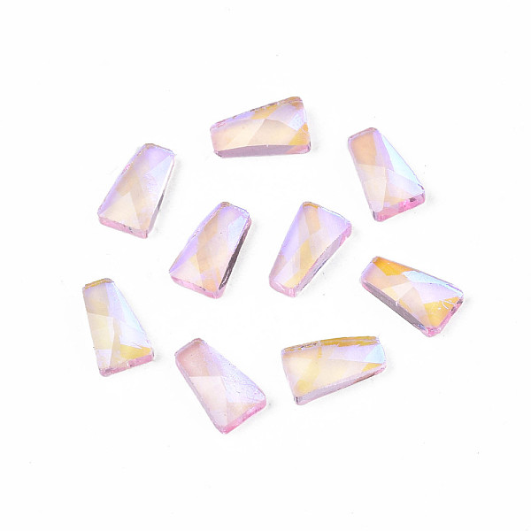 PandaHall Glass Rhinestone Cabochons, Nail Art Decoration Accessories, Faceted, Trapezoid, Lilac, 6x3.5x1.5mm Glass Trapezoid Purple
PandaHall Glass Rhinestone Cabochons, Nail Art Decoration Accessories, Faceted, Trapezoid, Lilac, 6x3.5x1.5mm Glass Trapezoid Purple