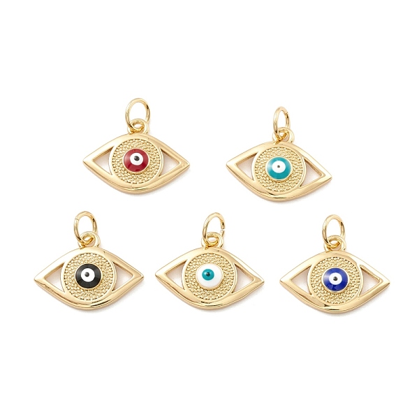 PandaHall Rack Plating Brass Enamel Pendants, with Jump Ring, Cadmium Free & Nickel Free & Lead Free, Real 18K Gold Long-Lasting Plated..., Multicolor
PandaHall Rack Plating Brass Enamel Pendants, with Jump Ring, Cadmium Free & Nickel Free & Lead Free, Real 18K Gold Long-Lasting Plated..., Multicolor