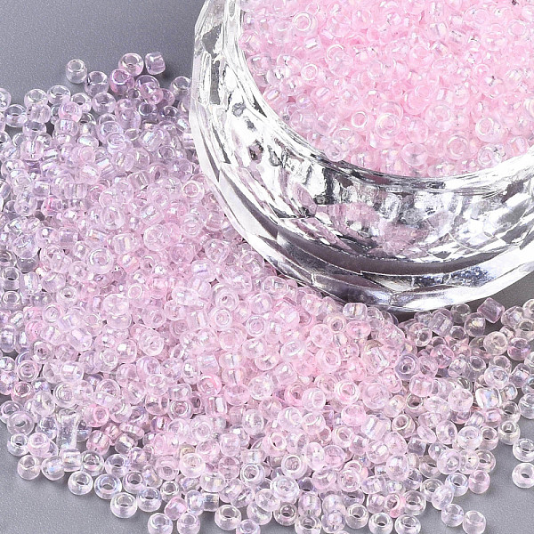 PandaHall 12/0 Glass Seed Beads, Inside Colours, Round Hole, Round, Transparent Colours Rainbow, Thistle, 12/0, 2~2.5x1.5~2mm, Hole: 0.8mm..., Purple
PandaHall 12/0 Glass Seed Beads, Inside Colours, Round Hole, Round, Transparent Colours Rainbow, Thistle, 12/0, 2~2.5x1.5~2mm, Hole: 0.8mm..., Purple
