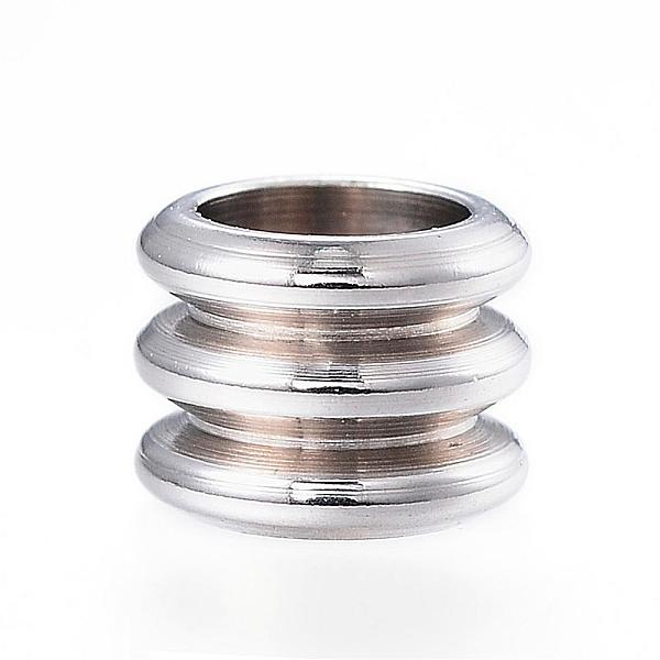 PandaHall 201 Stainless Steel European Beads, Column, Large Hole Beads, Stainless Steel Color, 6x6mm, Hole: 4mm 201 Stainless Steel Column
PandaHall 201 Stainless Steel European Beads, Column, Large Hole Beads, Stainless Steel Color, 6x6mm, Hole: 4mm 201 Stainless Steel Column