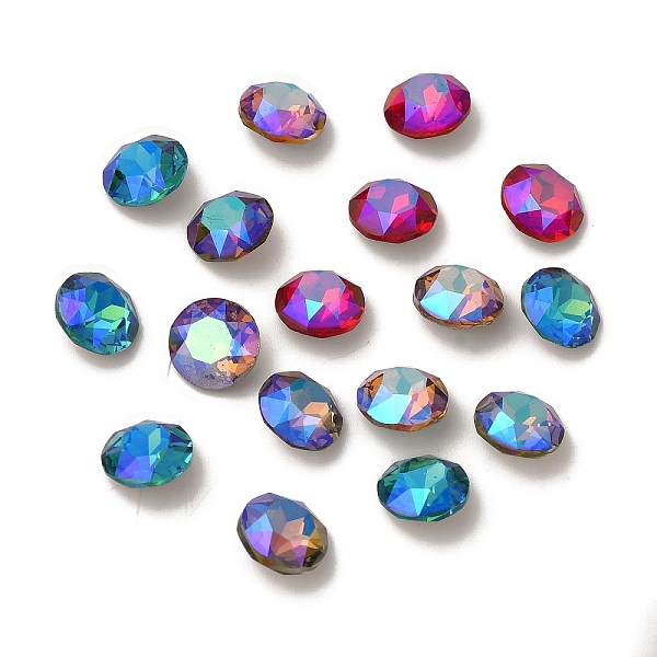 PandaHall Glass Rhinestone Cabochons, Pointed Back & Back Plated, Faceted, Diamond, Mixed Color, 8x5mm Glass Rhinestone Diamond Multicolor
PandaHall Glass Rhinestone Cabochons, Pointed Back & Back Plated, Faceted, Diamond, Mixed Color, 8x5mm Glass Rhinestone Diamond Multicolor