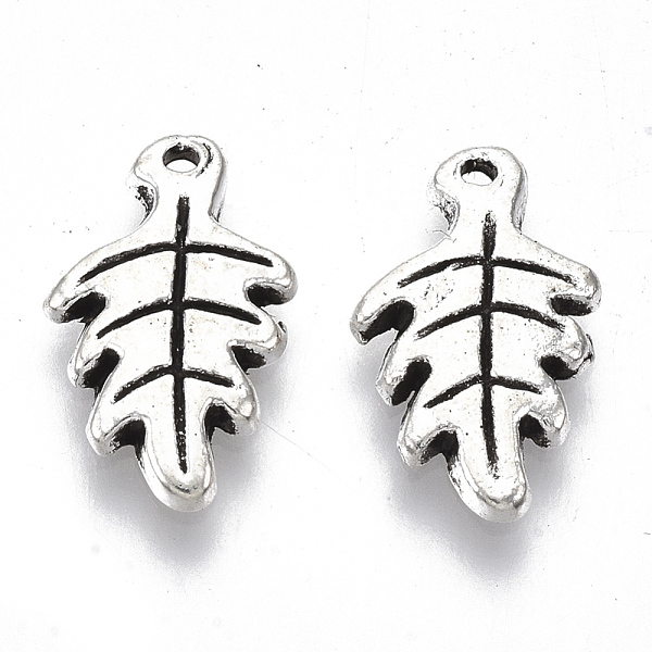 PandaHall Tibetan Style Alloy Charms, for Christmas, Cadmium Free & Lead Free, Holly Leaf, Antique Silver, 15x9x2mm, Hole: 1.2mm, about...
PandaHall Tibetan Style Alloy Charms, for Christmas, Cadmium Free & Lead Free, Holly Leaf, Antique Silver, 15x9x2mm, Hole: 1.2mm, about...