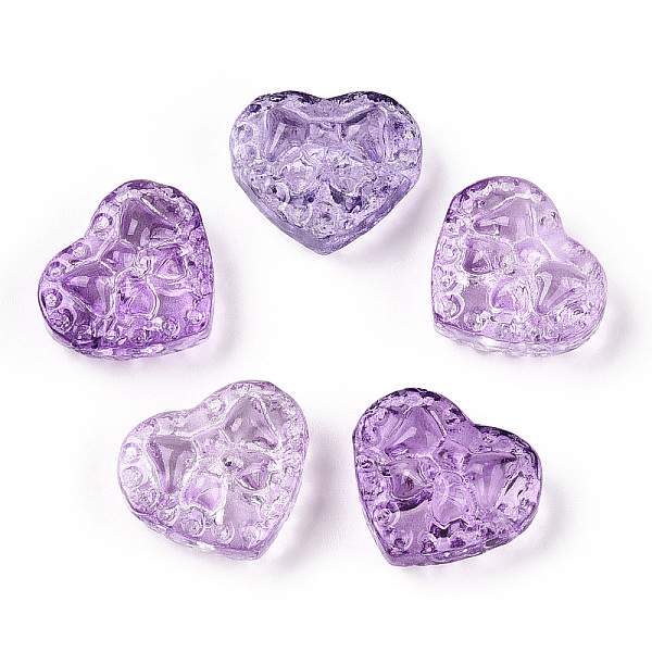 PandaHall Glass Beads, Heart with Bowknot, Medium Orchid, 14x16x7.5mm, Hole: 1.2mm Glass Heart
PandaHall Glass Beads, Heart with Bowknot, Medium Orchid, 14x16x7.5mm, Hole: 1.2mm Glass Heart