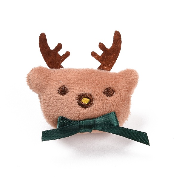 PandaHall Christmas Deer Cotton & Non-Woven & Velvet Fabric Brooch, Cartoon Doll Iron Lapel Pin for Girl Women, PeachPuff, 53x53x21mm Cotton..., Brown
PandaHall Christmas Deer Cotton & Non-Woven & Velvet Fabric Brooch, Cartoon Doll Iron Lapel Pin for Girl Women, PeachPuff, 53x53x21mm Cotton..., Brown