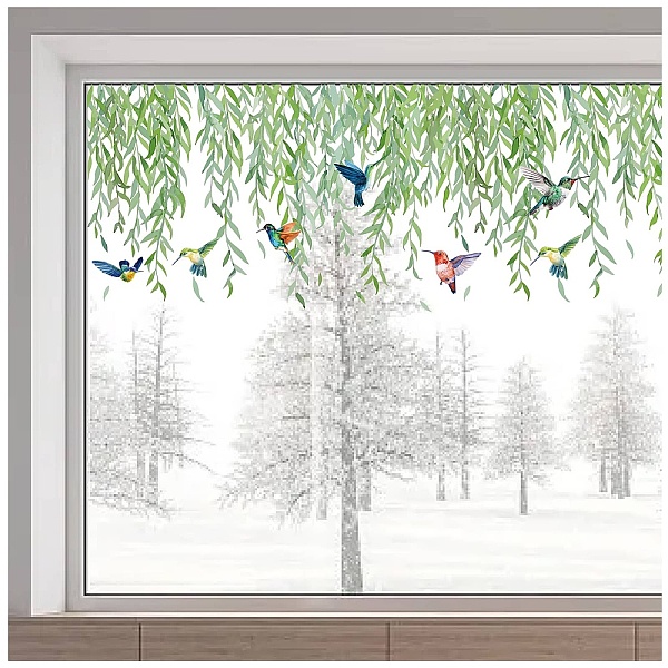 PandaHall Electrostatic PVC Window Sticker, for Window Home Decoration, Leaf, 390x1180mm PVC Leaf
PandaHall Electrostatic PVC Window Sticker, for Window Home Decoration, Leaf, 390x1180mm PVC Leaf