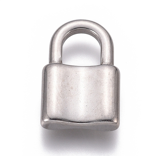 PandaHall 304 Stainless Steel Pendants, Padlock, Stainless Steel Color, 19x12x3.5mm, Hole: 6x6.5mm 304 Stainless Steel Lock
PandaHall 304 Stainless Steel Pendants, Padlock, Stainless Steel Color, 19x12x3.5mm, Hole: 6x6.5mm 304 Stainless Steel Lock