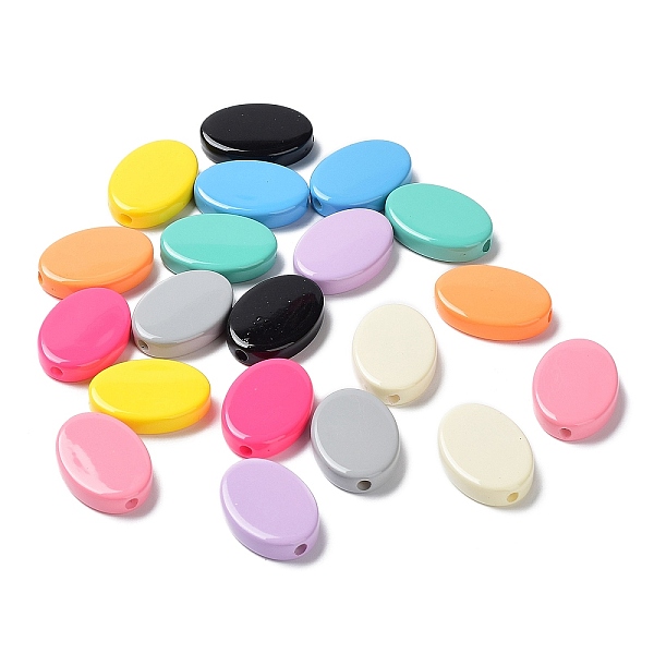 PandaHall Baking Painted Acrylic Beads, Oval, Mixed Color, 24.5x17.5x5.5mm, Hole: 2.5mm Acrylic Oval Multicolor
PandaHall Baking Painted Acrylic Beads, Oval, Mixed Color, 24.5x17.5x5.5mm, Hole: 2.5mm Acrylic Oval Multicolor