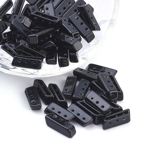 PandaHall Spray Painted Alloy Multi-Strand Links, For Tile Elastic Bracelets Making, Rectangle, Black, 5x14x4mm, Hole: 1mm Alloy Rectangle...
PandaHall Spray Painted Alloy Multi-Strand Links, For Tile Elastic Bracelets Making, Rectangle, Black, 5x14x4mm, Hole: 1mm Alloy Rectangle...