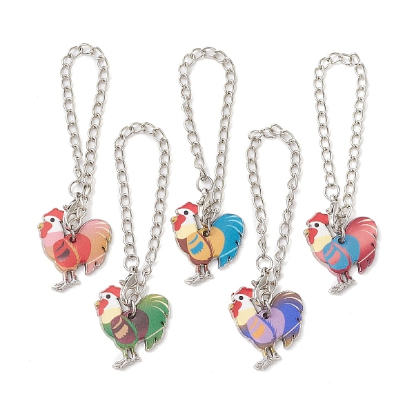 PandaHall Alloy Enamel Pendant Decorations, Rooster, Mixed Color, 75mm Alloy+Enamel Rooster Multicolor
PandaHall Alloy Enamel Pendant Decorations, Rooster, Mixed Color, 75mm Alloy+Enamel Rooster Multicolor