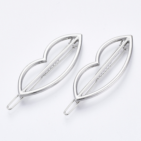 PandaHall Alloy Hollow Geometric Hair Pin, Ponytail Holder Statement, Hair Accessories for Women, Cadmium Free & Lead Free, Lip, Platinum...
PandaHall Alloy Hollow Geometric Hair Pin, Ponytail Holder Statement, Hair Accessories for Women, Cadmium Free & Lead Free, Lip, Platinum...