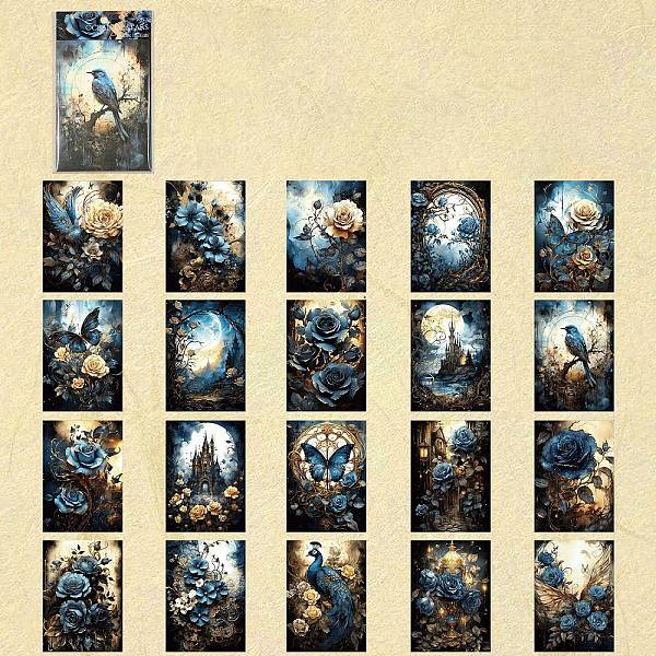 PandaHall Flower Scrapbook Paper Pads, for DIY Album Scrapbook, Background Paper, Diary Decoration, Marine Blue, 140x100mm, 20pcs/set Paper...
PandaHall Flower Scrapbook Paper Pads, for DIY Album Scrapbook, Background Paper, Diary Decoration, Marine Blue, 140x100mm, 20pcs/set Paper...