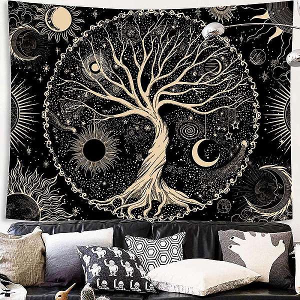 PandaHall Polyester Wall Hanging Tapestry, for Bedroom Living Room Decoration, Rectangle, Tree of Life, 730x950mm Polyester Tree of Life
PandaHall Polyester Wall Hanging Tapestry, for Bedroom Living Room Decoration, Rectangle, Tree of Life, 730x950mm Polyester Tree of Life