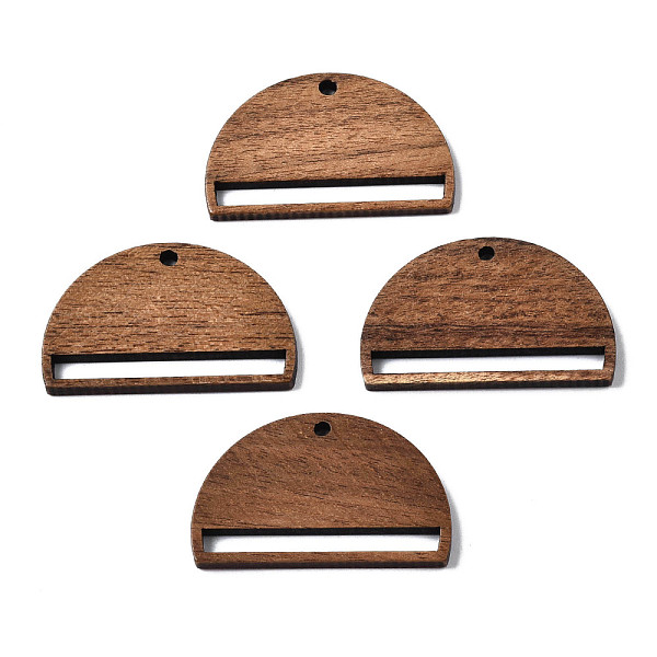 PandaHall Walnut Wood Pendants, Half Round/Semicircle, Camel, 19x30x2mm, Hole: 1.8mm Wood Half Round Brown
PandaHall Walnut Wood Pendants, Half Round/Semicircle, Camel, 19x30x2mm, Hole: 1.8mm Wood Half Round Brown