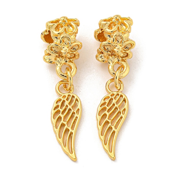 PandaHall Tibetan Style Alloy European Dangle Charms, Large Hole Pendants, Feather, Golden, 33mm, Pendant: 18x6.5x1.5mm, Hole: 5mm Alloy...
PandaHall Tibetan Style Alloy European Dangle Charms, Large Hole Pendants, Feather, Golden, 33mm, Pendant: 18x6.5x1.5mm, Hole: 5mm Alloy...