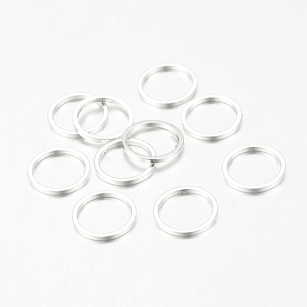 PandaHall Brass Linking Rings, Nickel Free, Silver Color Plated, 10x1mm Brass Ring
PandaHall Brass Linking Rings, Nickel Free, Silver Color Plated, 10x1mm Brass Ring